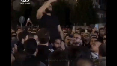 فيديو | متظاهرون أردنيون يطلقون هتافات مؤيدة للمقاومة في قطاع غزة