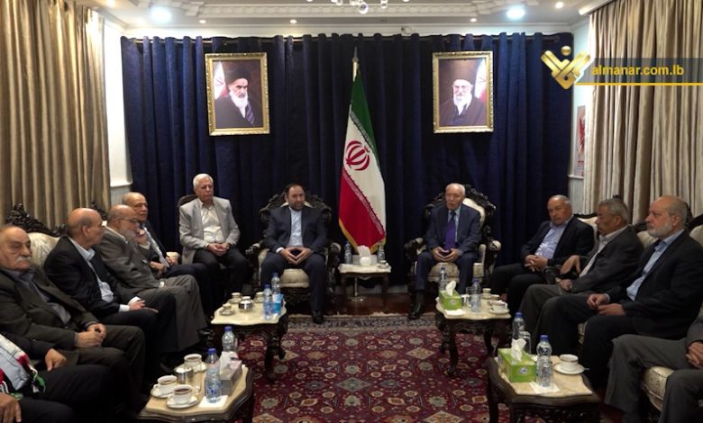 بالفيديو | اجتماع فلسطيني – إيراني في مقر السفارة الإيرانية بدمشق أكد على الهدف المشترك بتحرير فلسطين