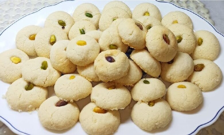 طريقة عمل الغريبة بالشوفان