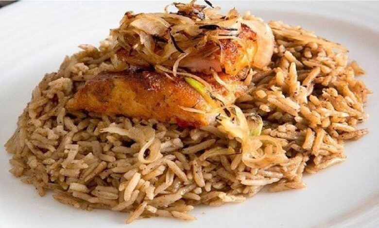 طريقة تحضير الأرز البني بالدجاج للرجيم