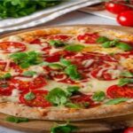 طريقة عمل بيتزا الروبيان والسلمون