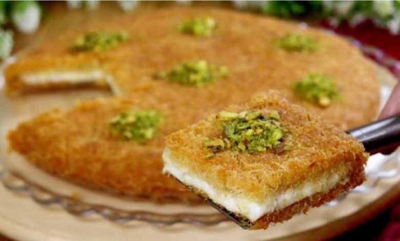 طريقة تحضير الكنافة بالمهلبية