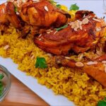 طريقة تحضير طاجن الدجاج بالأرز والخضروات