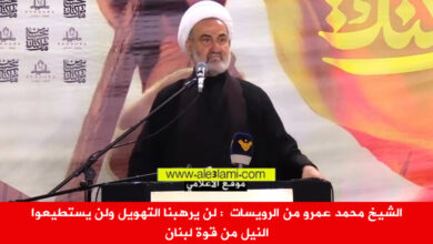 الشيخ محمد عمرو من الرويسات