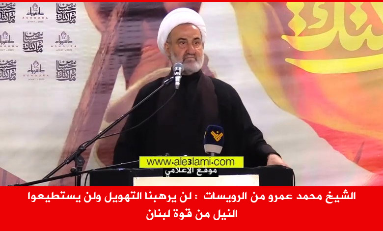 الشيخ محمد عمرو من الرويسات