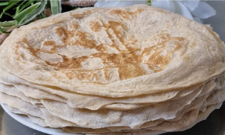 طريقة تحضير خبز مرقوق
