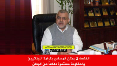 الحاج ابو سعيد الخنسا،otv، سلاح المقاومة