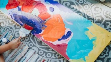 العلاج من خلال الفن لمريضات سرطان الثدي