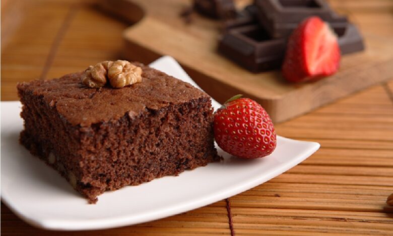 طريقة تحضير براونيز الشوكولاتة الصحي للرجيم