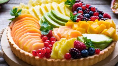 طريقة تحضير تارت بالفواكه المشكلة