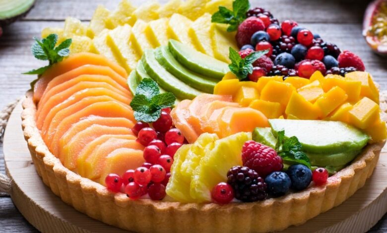 طريقة تحضير تارت بالفواكه المشكلة