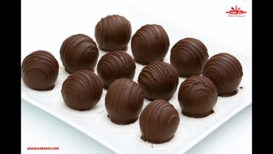طريقة تحضير كرات الكيك بالشوكولاتة