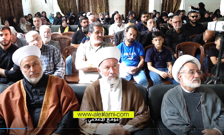 الحضور النائب رائد برو من زغرتا المتاولة والمشاركين