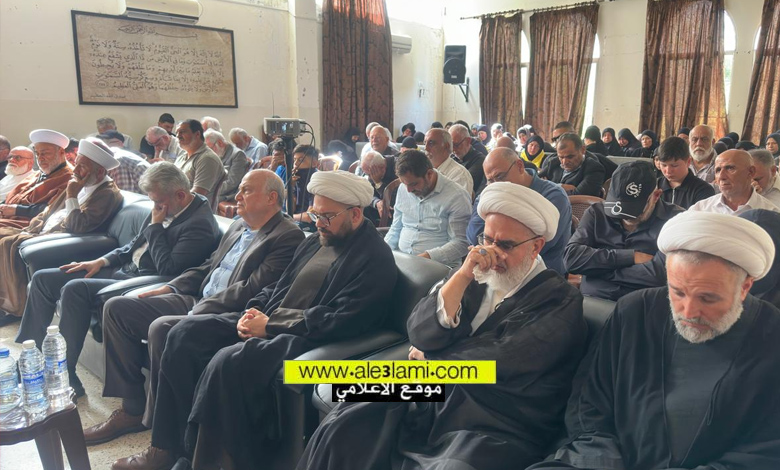 الحضور النائب رائد برو من زغرتا المتاولة