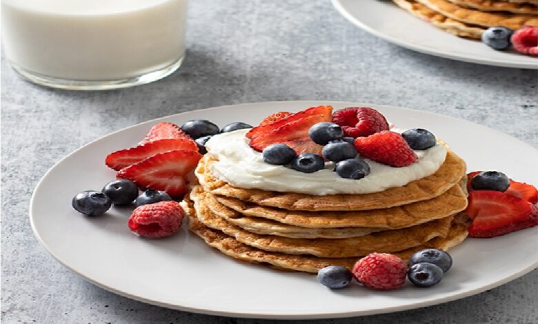 طريقة تحضير بان كيك بروتين