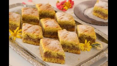 طريقة تحضير حلوى الدحدح الفلسطيني