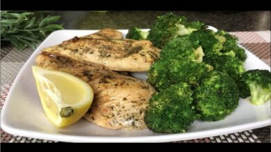 طريقة تحضير دجاج بالبروكلي للرجيم