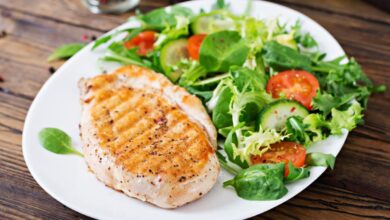 طريقة تحضير دجاج مسحب بالبهارات للرجيم