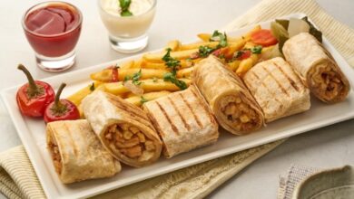 طريقة تحضير شاورما الدجاج بالمرقوق