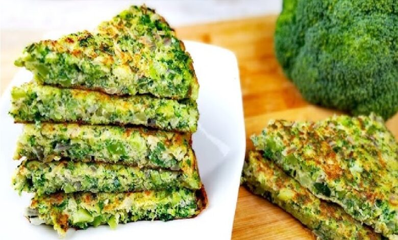 طريقة تحضير عجة البروكلي بالفيتا