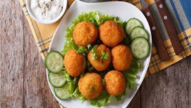 طريقة تحضير كبة البطاطس بالكاري