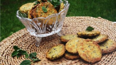 طريقة تحضير كوكيز الزعتر الأخضر