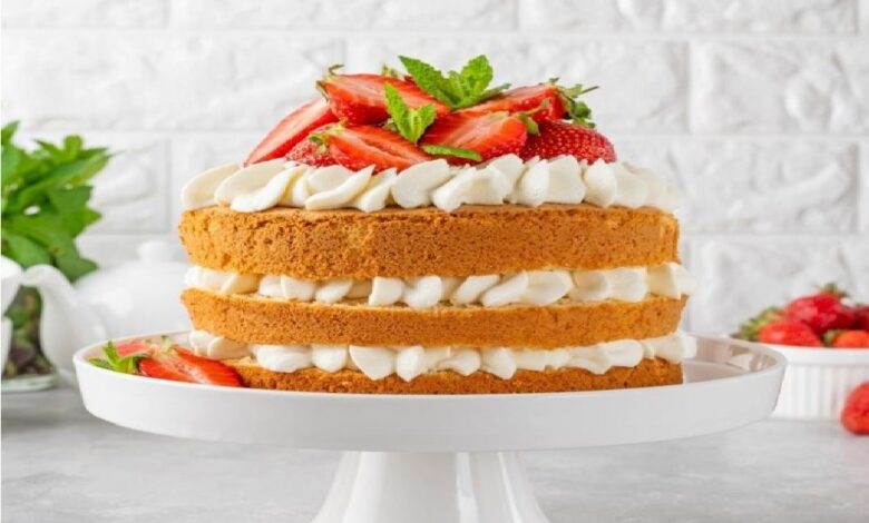 طريقة تحضير كيك طبقات سهل