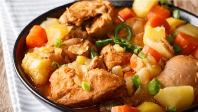 طريقة تحضير يخنة الدجاج الصحية للرجيم