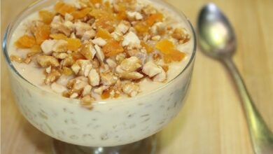 طريقة تحضير أم علي بشوفان كويكر .