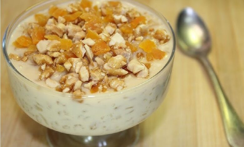 طريقة تحضير أم علي بشوفان كويكر .