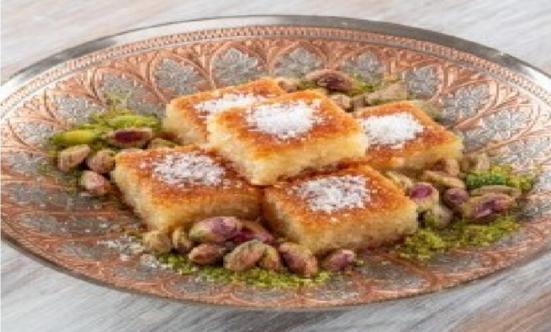 طريقة تحضير النمورة بسعرات حرارية أقل