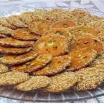 طريقة تحضير برازق السمسم والفستق الحلبي