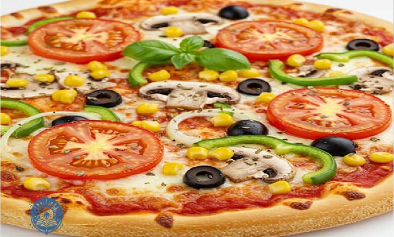 طريقة تحضير بيتزا الخضار بالخبز الأسمر للرجيم