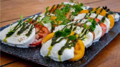 طريقة تحضير سلطة كابريس للرجيم