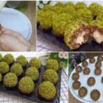 طريقة تحضير كرات مفروكة الفستق الحلبي