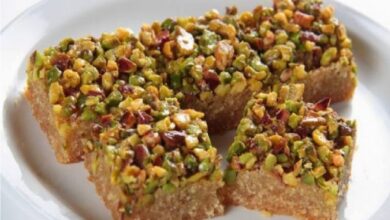 طريقة تحضير هريسة بالمكسرات