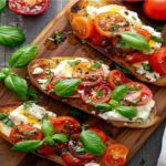 طريقة تحضير البروشيتا بالطماطم والريحان