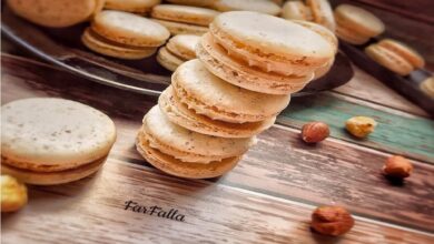 طريقة تحضير الماكرون بالبندق