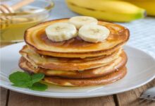 طريقة تحضير بان كيك الموز