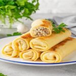 طريقة تحضير بان كيك بالدجاج الكريمي والمشروم