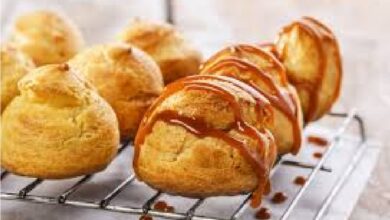 طريقة تحضير بروفيترول بالكراميل اللذيذة