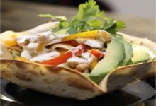 طريقة تحضير سلطة فاهيتا دجاج