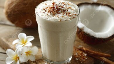 طريقة تحضير سموثي جوز الهند