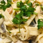 طريقة تحضير فيتوشيني دايت بدون دجاج