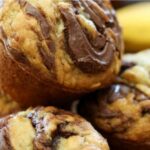 طريقة تحضير مافن الشوفان والموز بالنوتيلا