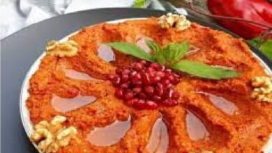 طريقة تحضير محمرة المشاوي