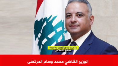 الوزير القاضي محمد وسام المرتضى