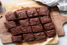 طريقة تحضير براونيز بالشوفان