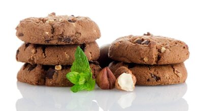 طريقة تحضير بسكويت البندق بالشوكولاتة