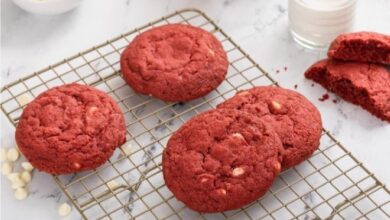 طريقة تحضير ريد فليفيت كوكيز